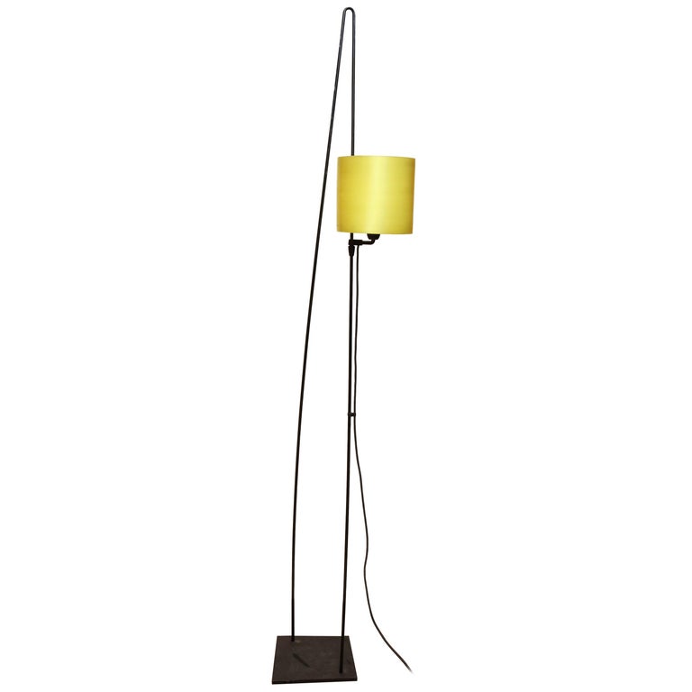 Italiana Luce Floor Lamp MidCentury Modern Ion and Plexiglass, Italy
