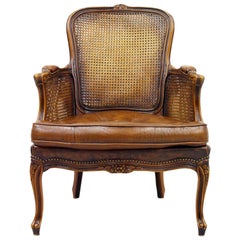 Chippendale Armchair Chesterfield Chair Baroque Antique Leather Rattan