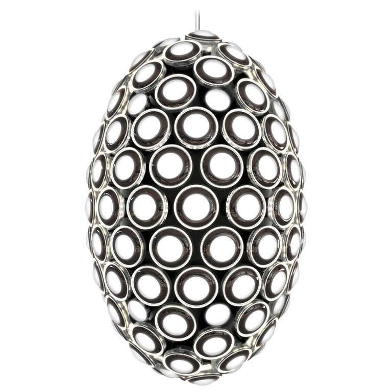 "Ikonischen Eyes 161" dimmbare LED-Kronleuchter von Bernhard Dessecker 1