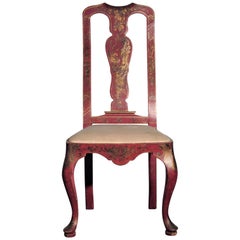 1940s Venetian Chinoiserie Decorated Chair