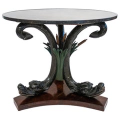 Austrian Neoclassical Center Table, Late 19th Century