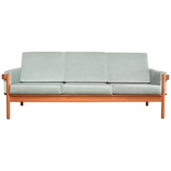 Henry Walter Klein Danish Modern Teak Sofa for Bramin