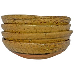 Set of Four Japanese Studio Pottery Bowls