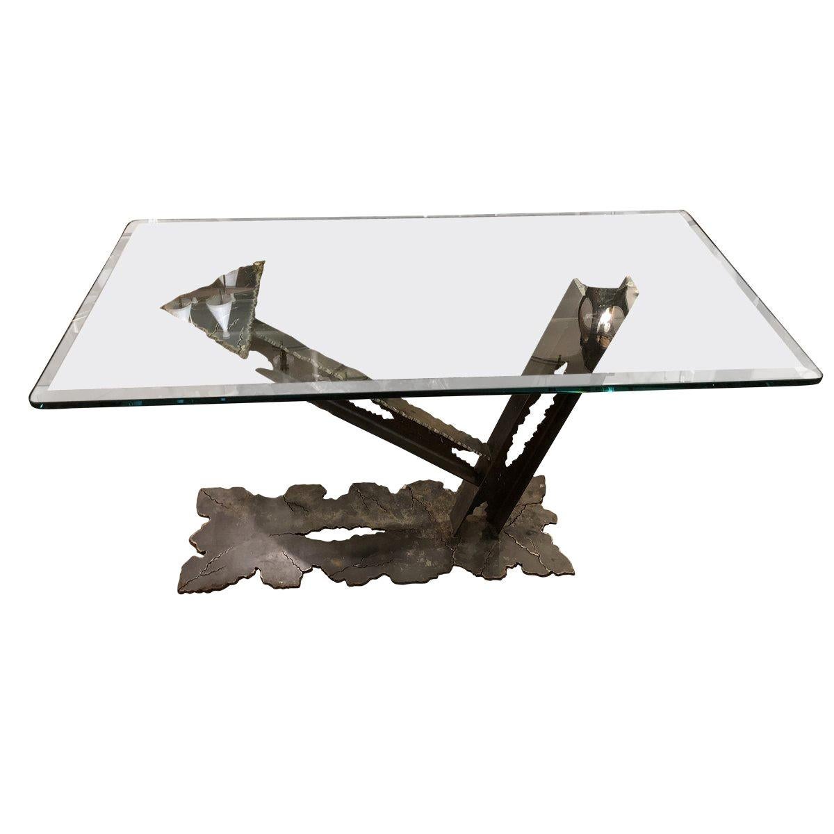 Contemporary Modern Sculptural Studio Console Table, 21st Century For Sale
