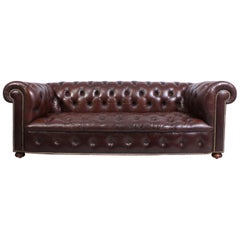 Retro Leather Chesterfield