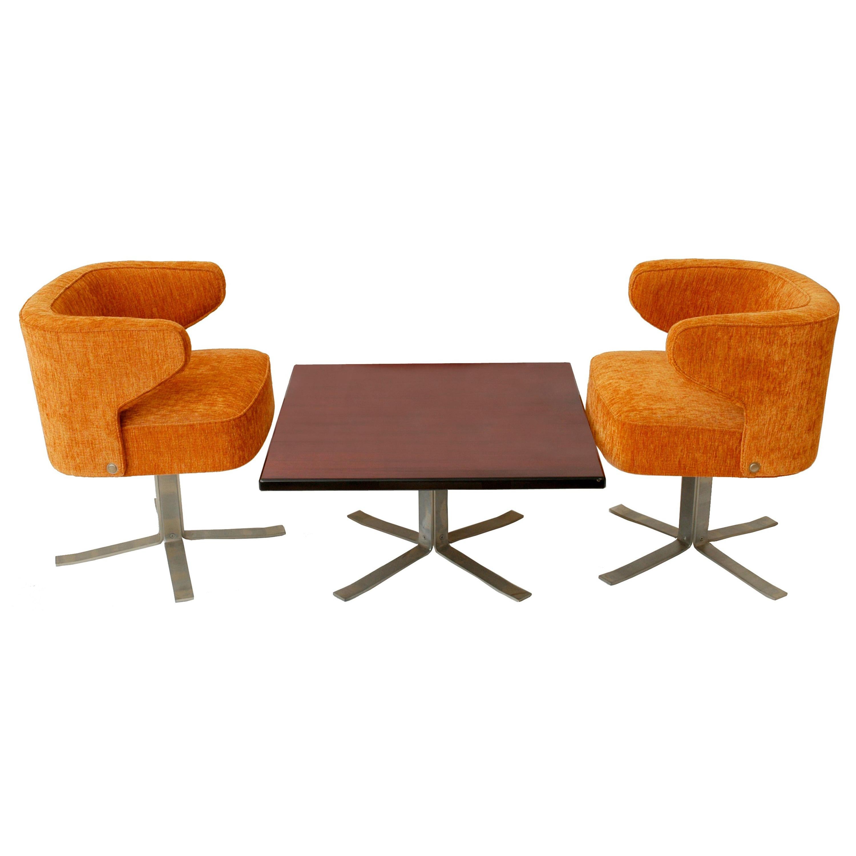 Mid-Century Modern Seating Set by Gianni Moscatelli for Formanova, Italy, 1970s