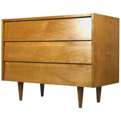 Early Classic Dresser Chest in Birch by Florence Knoll for Knoll Associates