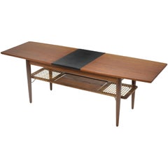 Vintage Danish Teak Extension Coffee Table