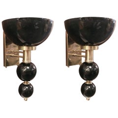 Pair of Torcia Sconces by Fabio Ltd