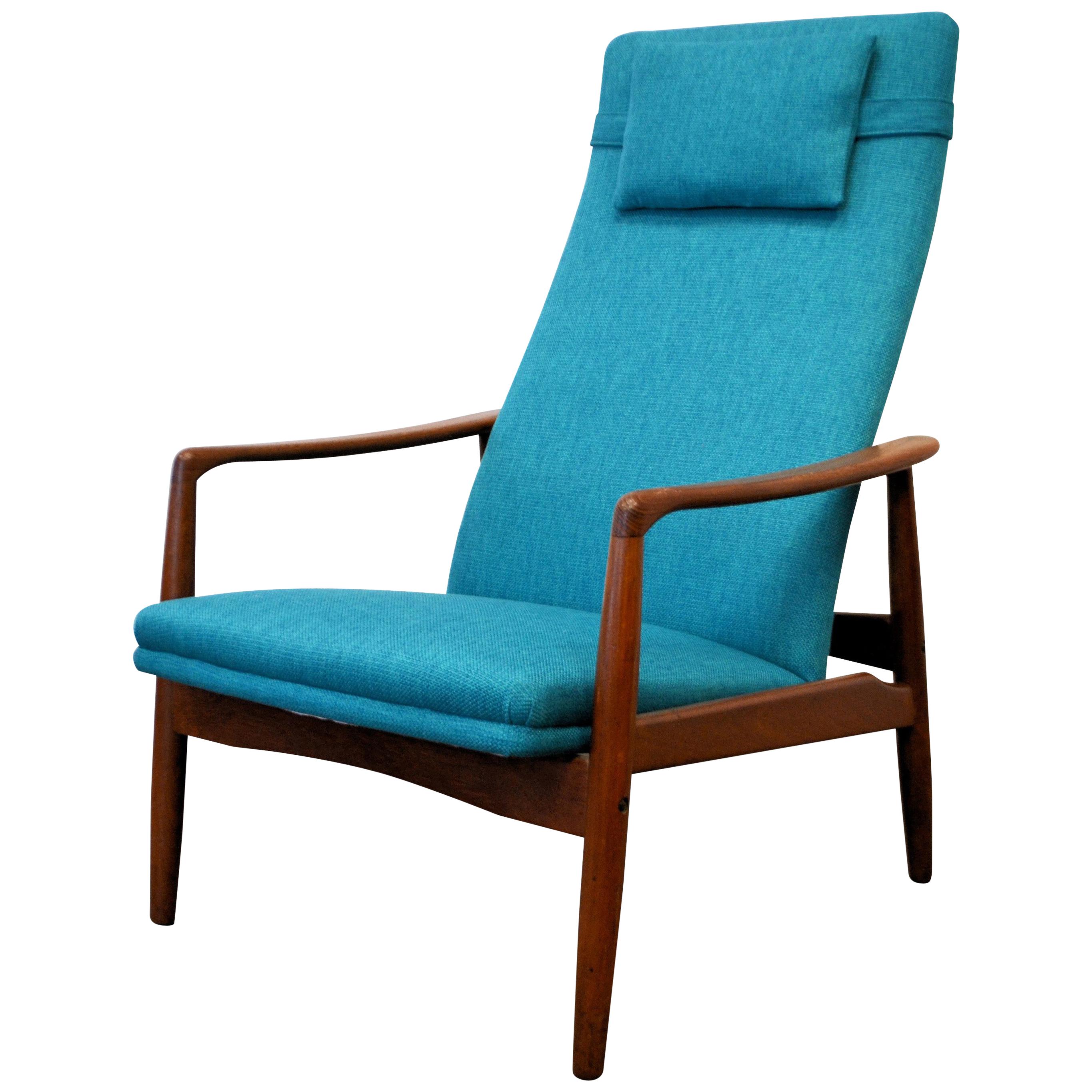 Vintage Søren Ladefoged Teak Lounge Chair For Sale