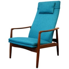 Vintage Søren Ladefoged Teak Lounge Chair