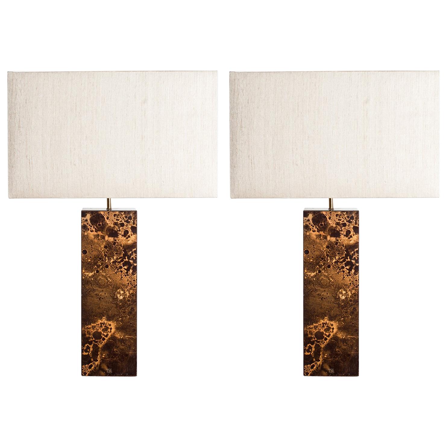 Pair of Philippe Cheverny Table Lamps
