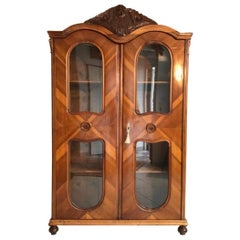 1920s Jugendstil Book Cabinet or Armoire from Vienna