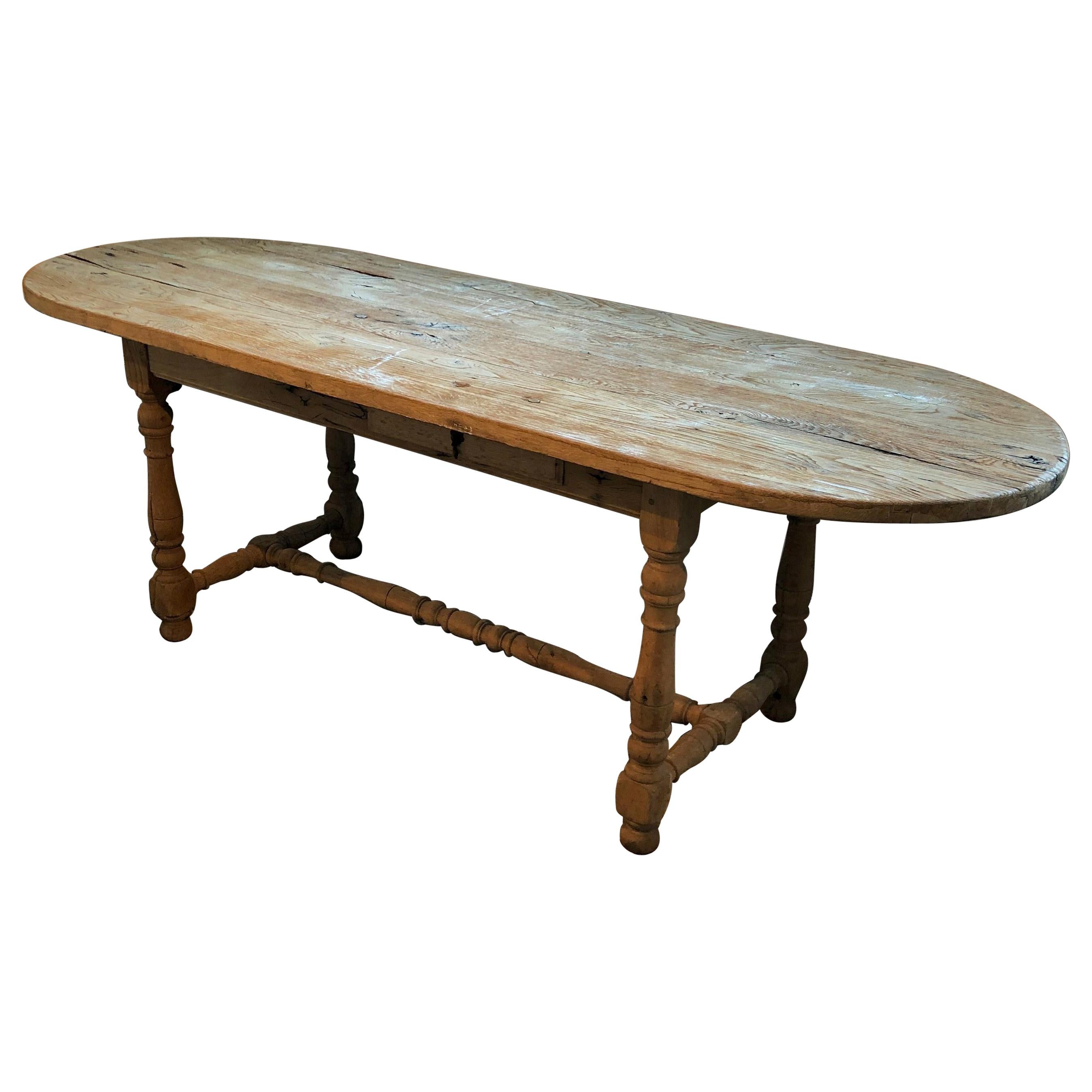 19th Century Oak Table, France