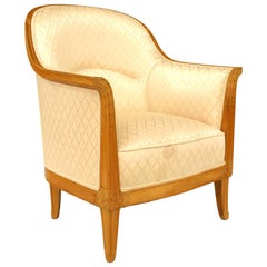 Jallot French Art Deco Bergére Arm Chair