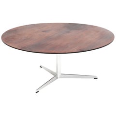 Arne Jacobsen Coffee Table, Rosewood, Fritz Hansen, 1960s