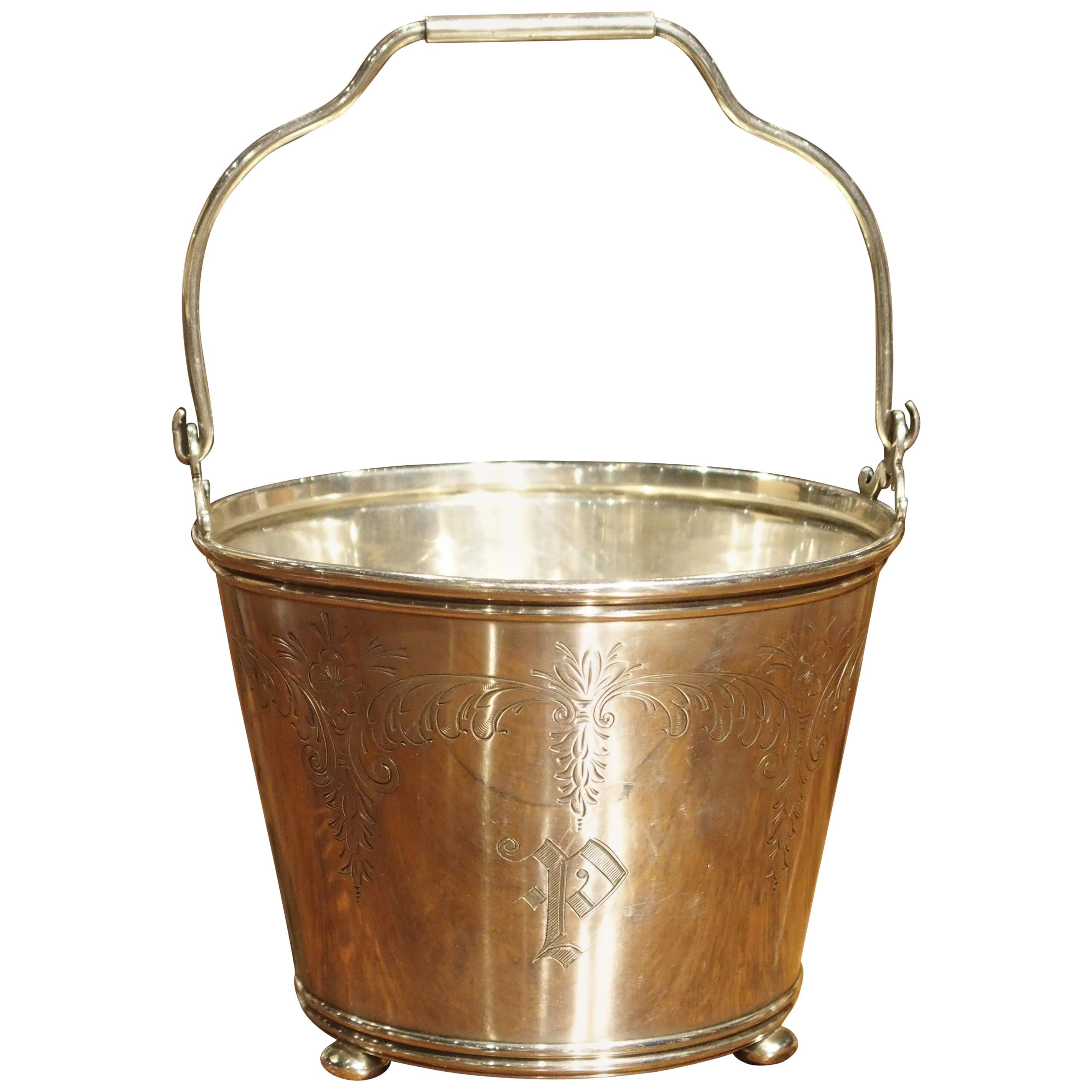 Original Ambassador Hotel Ice Bucket with Stand at 1stdibs