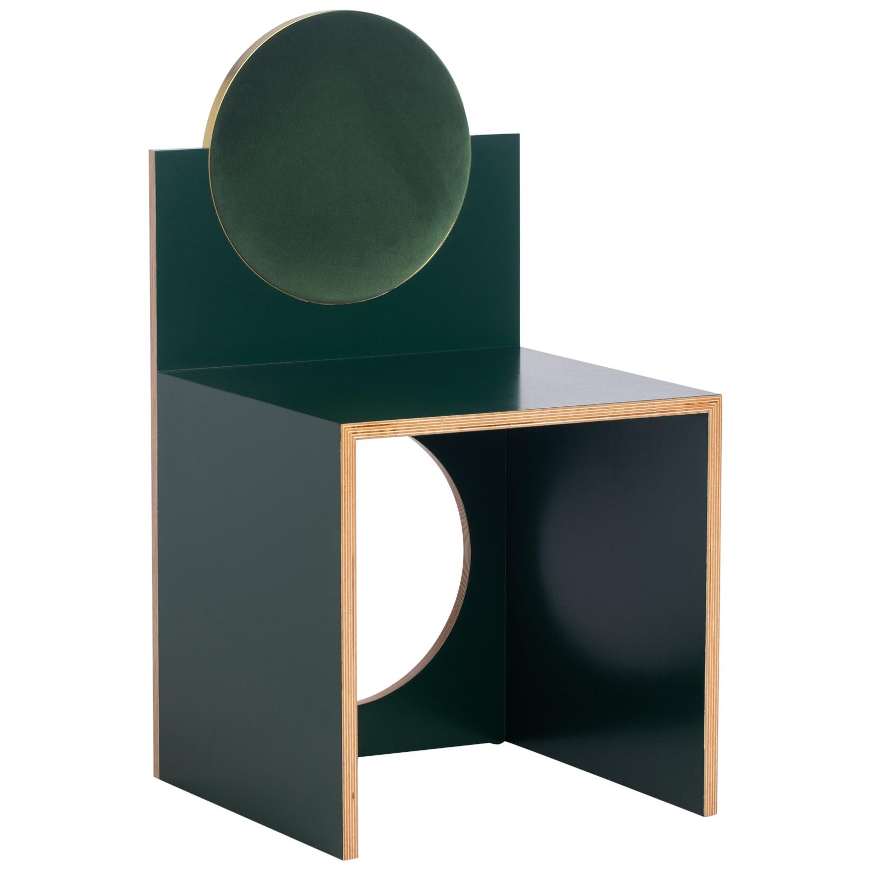 Void Chair in Bouteille from the Qualia Collection by Azadeh Shladovsky For Sale