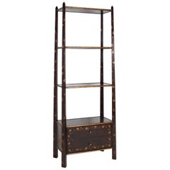 Bookcase/Etagere, by Rose Tarlow, chinoiserie decor.