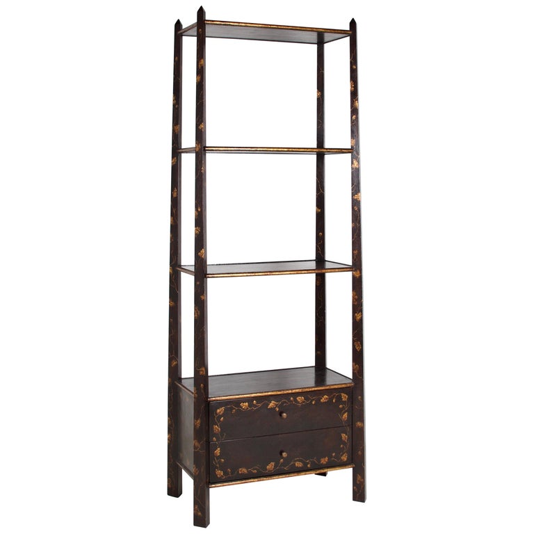 Bookcase/Etagere, by Rose Tarlow, chinoiserie decor. at 1stDibs