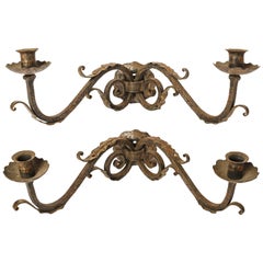 Pair of Fine Two-Arm Sconces