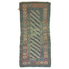 Distressed Antique Caucasian Runner