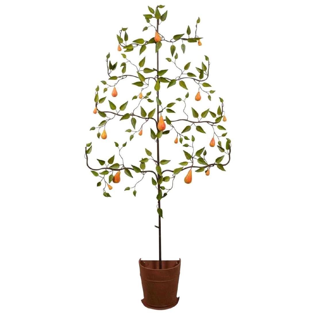 Italian Tole Pear Tree For Sale