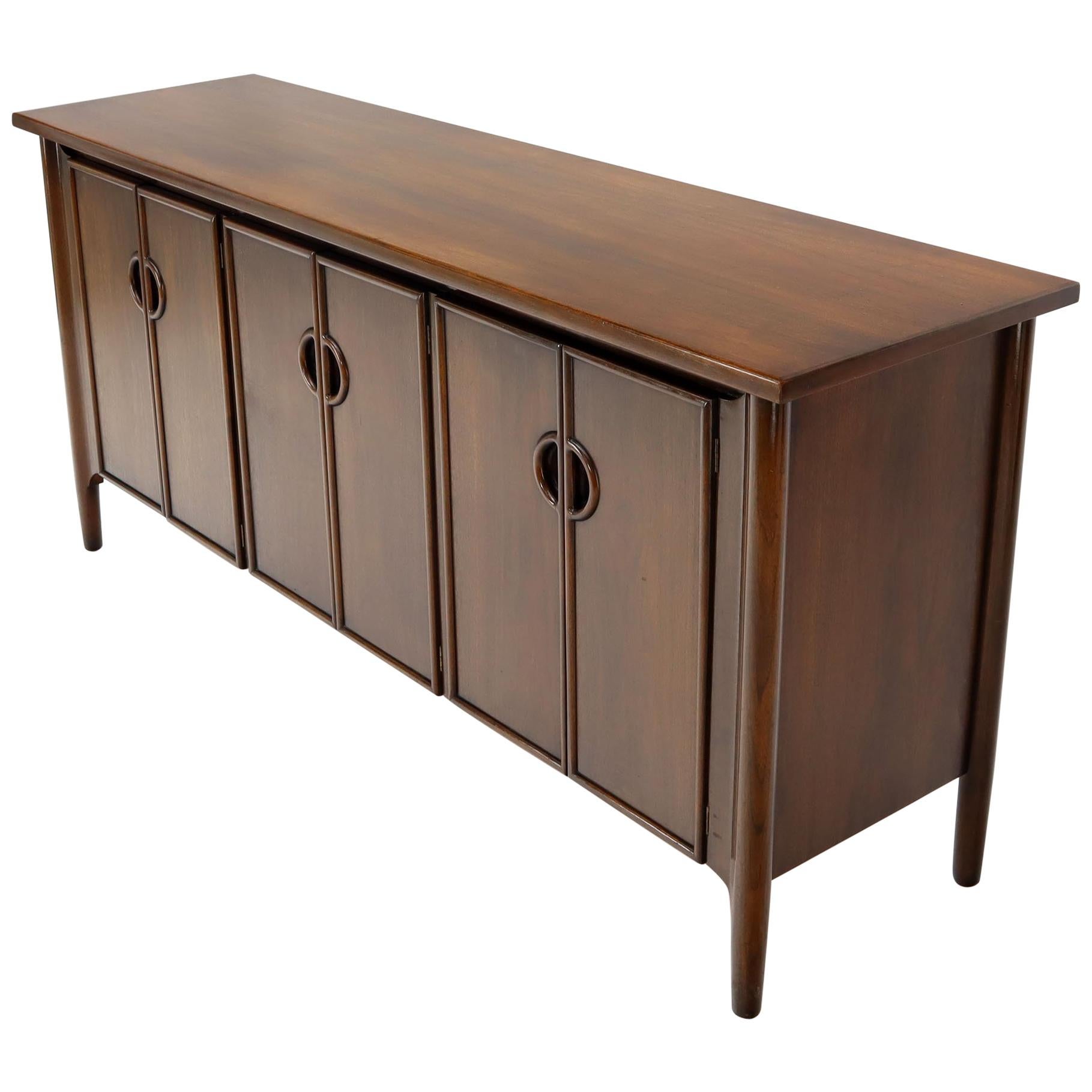 Exposed Sculptural Legs Nine Drawers Long Dresser Credenza