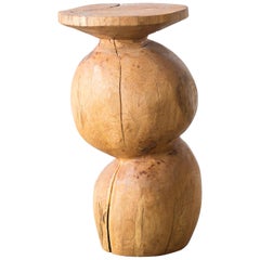 Hiroyuki Nishimura and Zogei Furniture Sculptural Stool glamping African Art