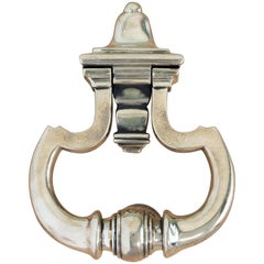 Large Nineteenth Century Brass Door Knocker