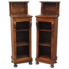 Pair of George IV Rosewood Bookcases