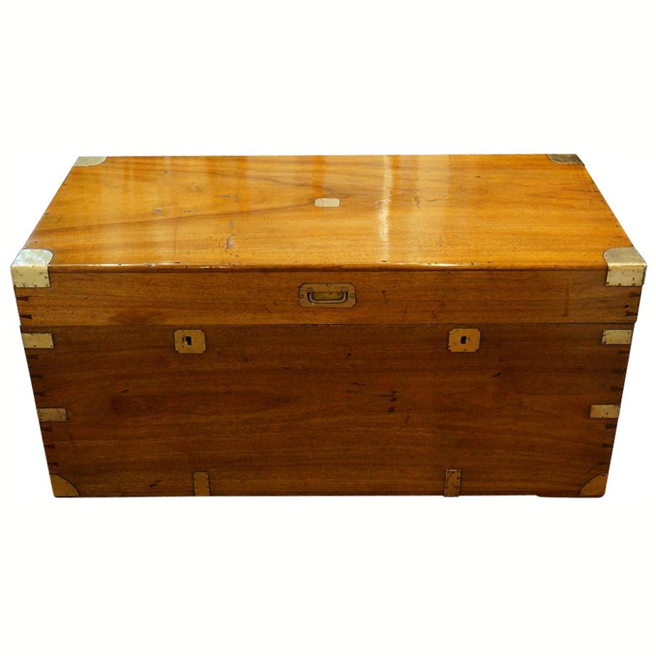 Victorian Camphorwood Campaign Chest