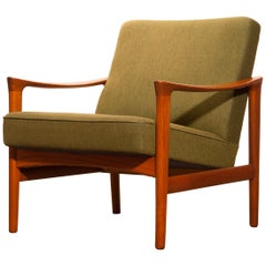 1960s, Teak Lounge Chair by Erik Wørts for Bröderna Andersson