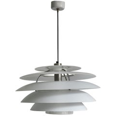 Stilnovo Midcentury Metal Pendant Lamp Model "1262", 1960s
