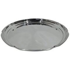 Cartier Midcentury Modern Sterling Silver Serving Tray