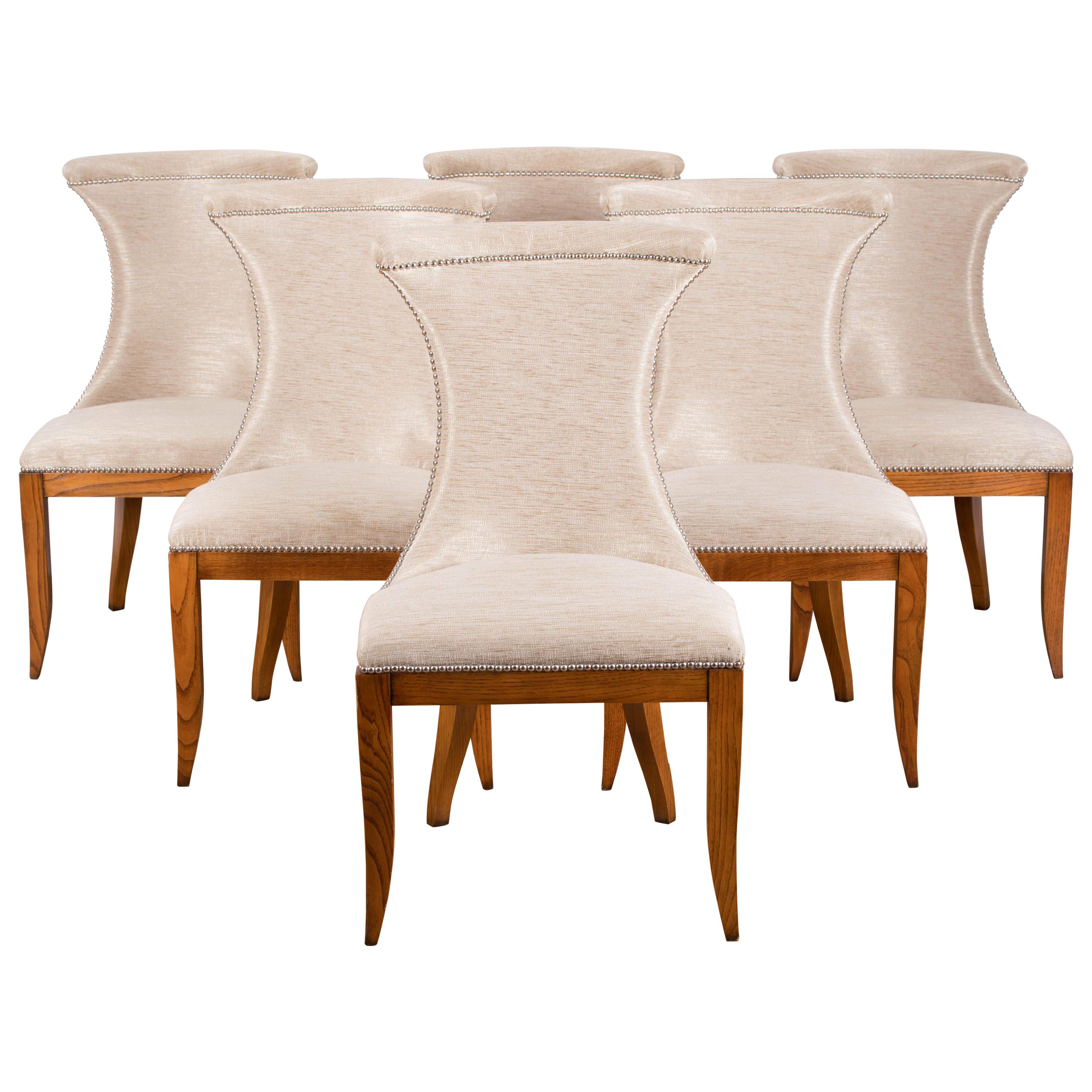 Art Deco Set of Eight Chairs by Restall Brown and Clennel