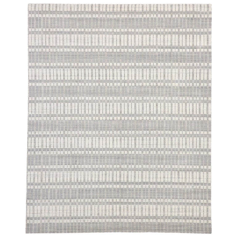 New Modern Gray Area Rug With Scandinavian Swedish Style Gray Area Rug With Scandinavian Modern