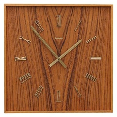 Retro Midcentury Wall Clock by Junghans