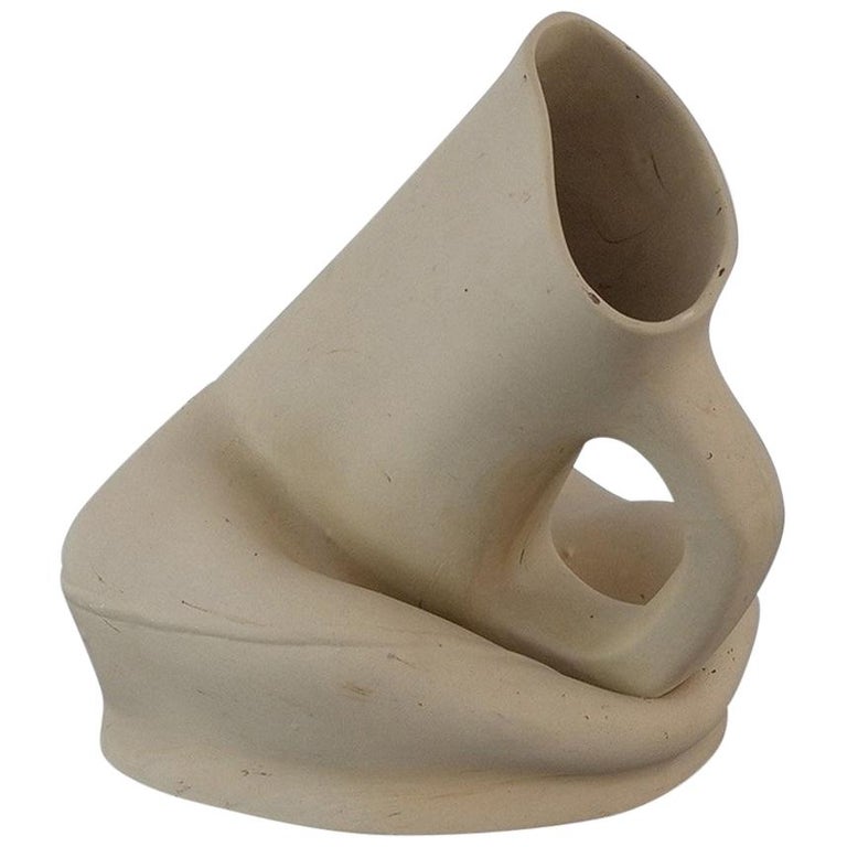 'Transformation, Deformation' Ceramic Kettle by Nacho Carbonell For Sale