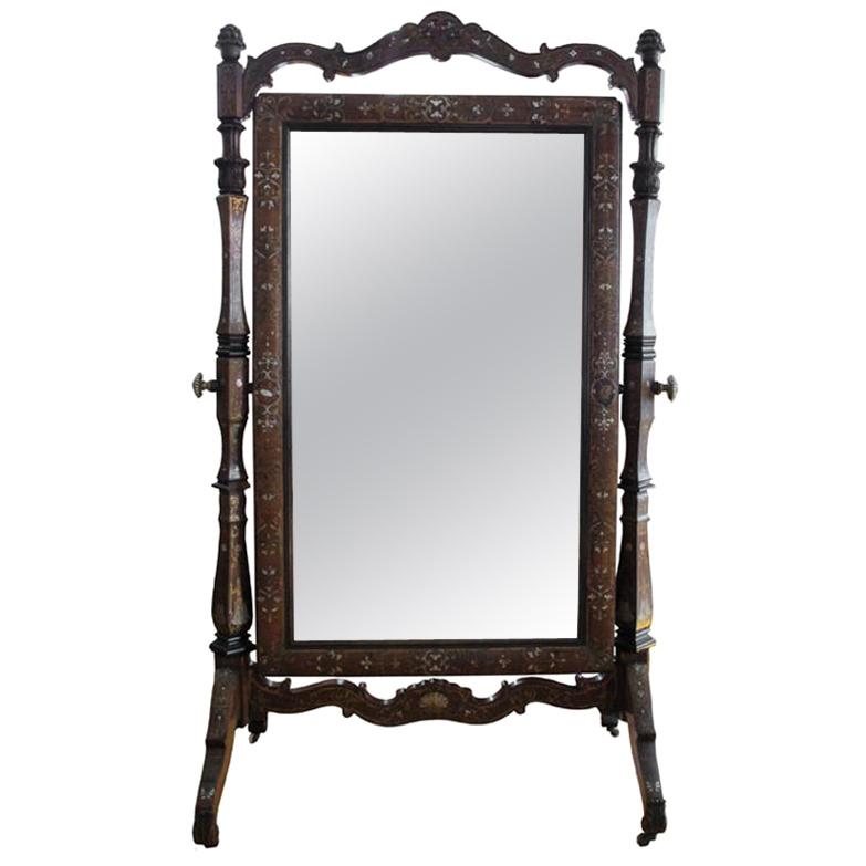 Pewter Floor Mirrors and Full-Length Mirrors