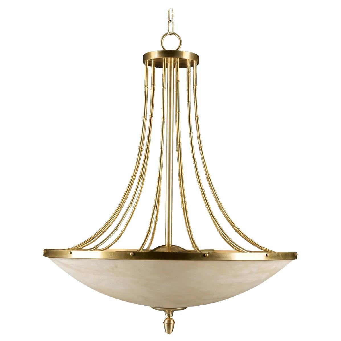 Alabaster Chandeliers and Pendants 365 For Sale at 1stdibs