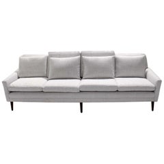 Vintage Mid-Century Modern Sofa Newly Upholstered