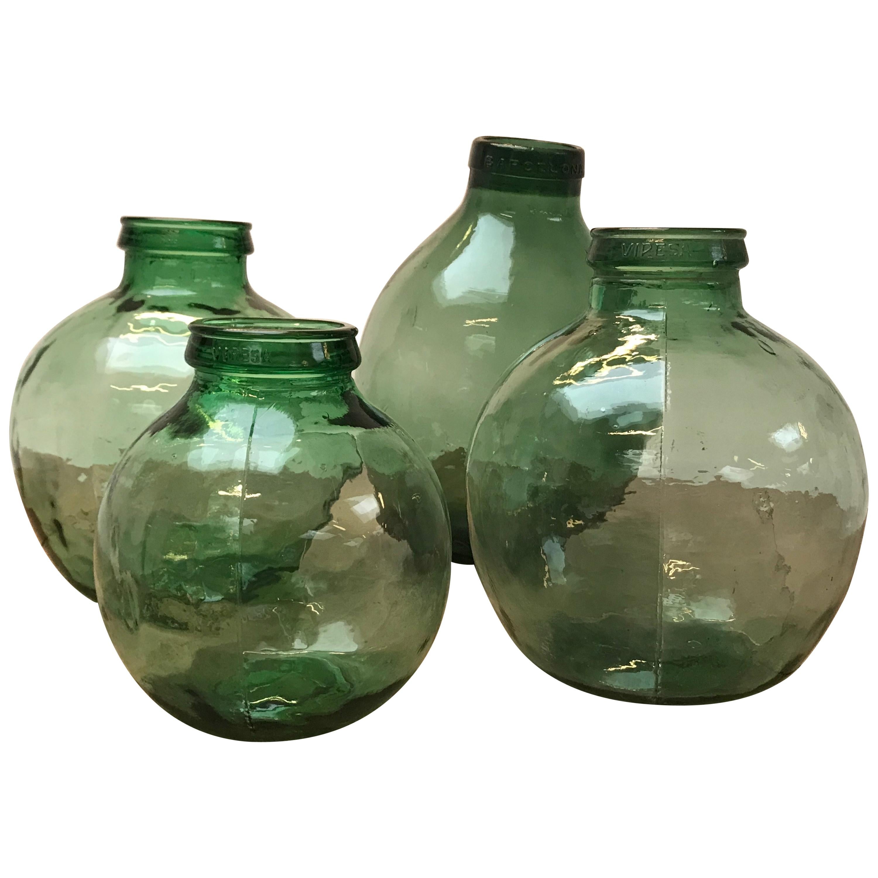 Set of Four Storage Jars For Sale