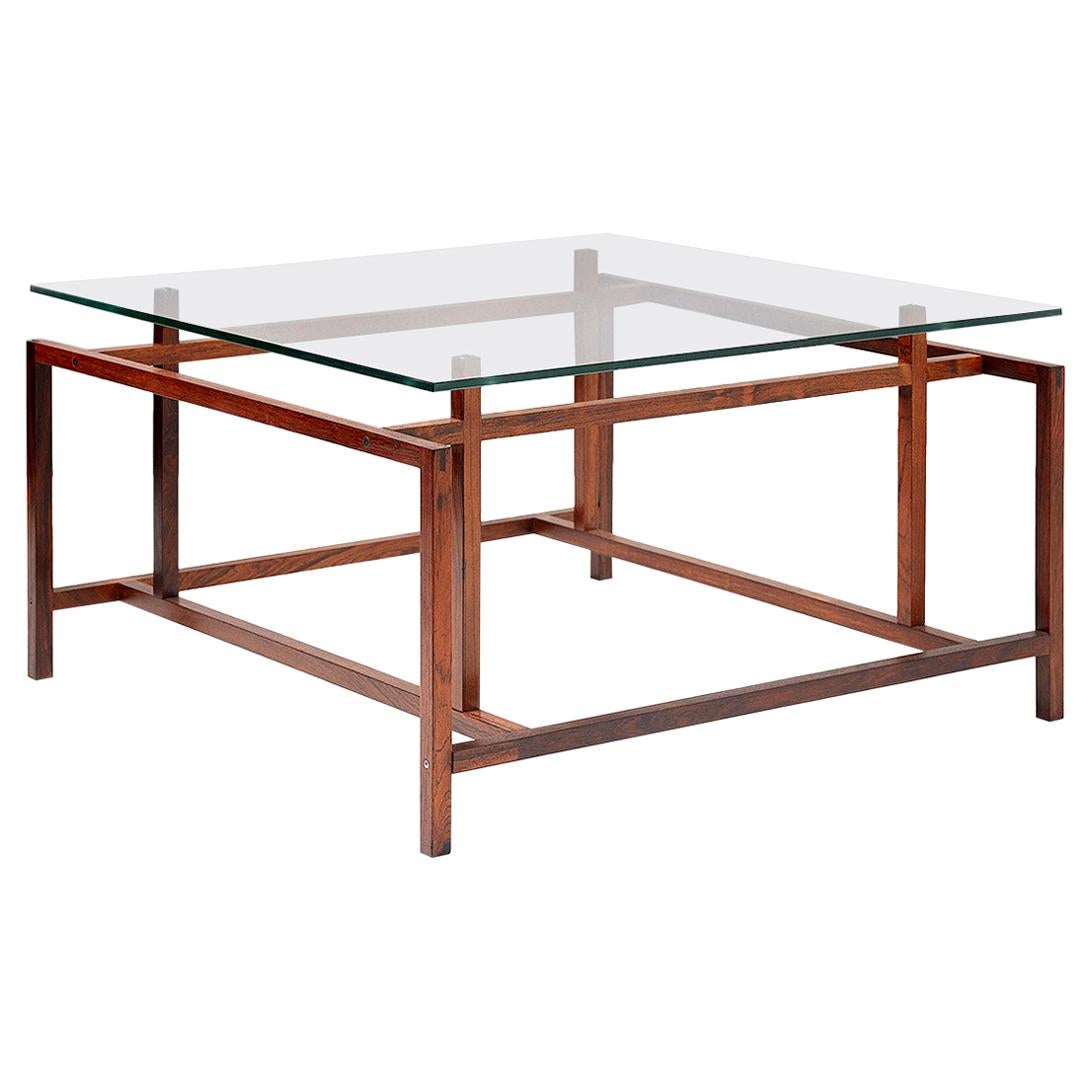 Henning Norgaard Rosewood Coffee Table, circa 1960