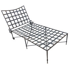 Mario Papperzini for Salterini Chaise Lounge:: American Midcentury