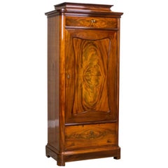 19th Century Biedermeier Linen Cabinet