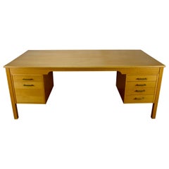 Vintage Børge Mogensen Oak Desk by Søborg Møbelfabrik