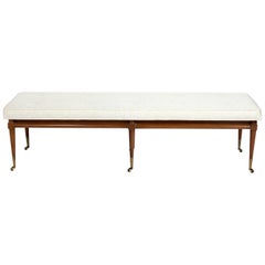 Clean Lined Bench Attributed to Lubberts and Mulder for Tomlinson