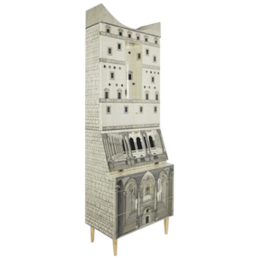 Fornasetti-Trumeau Architecture Black or Ivory, 2017 For Sale