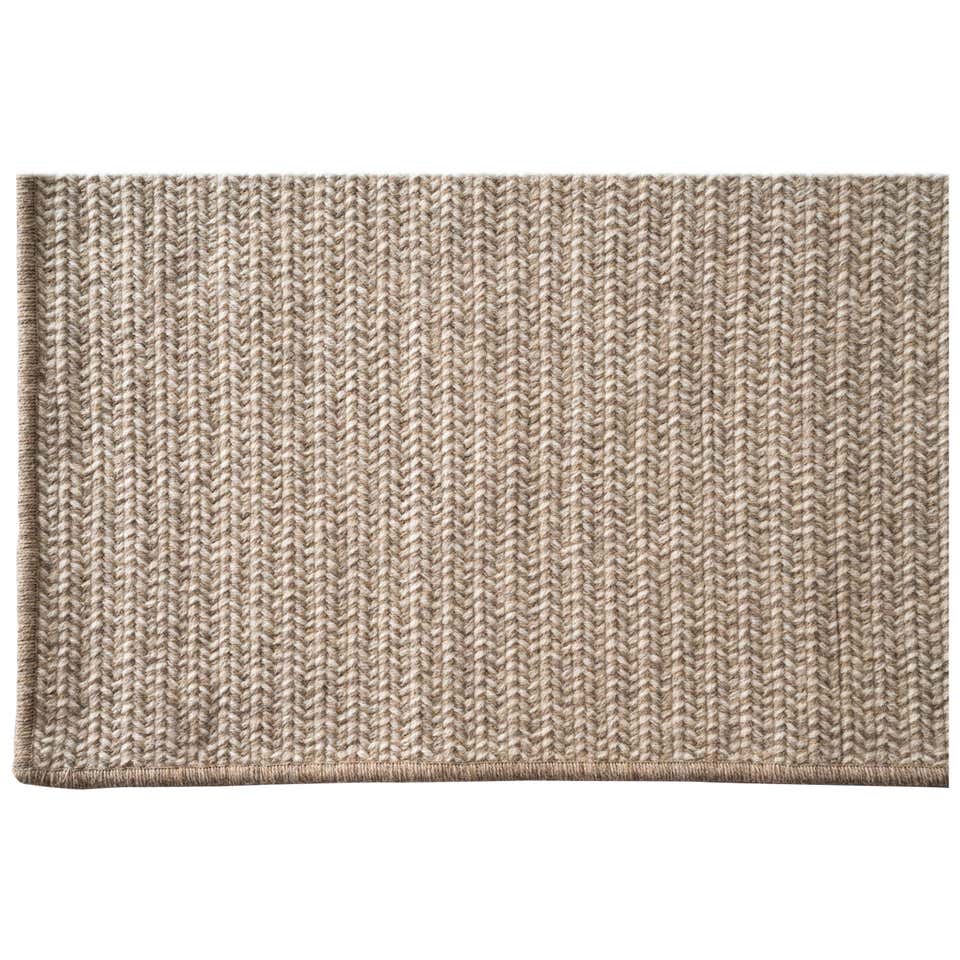 Woven Wool Rug in Natural, Custom Made in the USA For Sale at 1stDibs ...